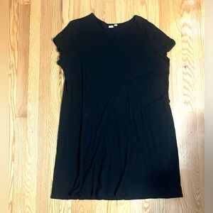 GAP T-Shirt Dress Black XXL